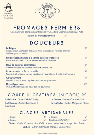 Fromages & Douceurs