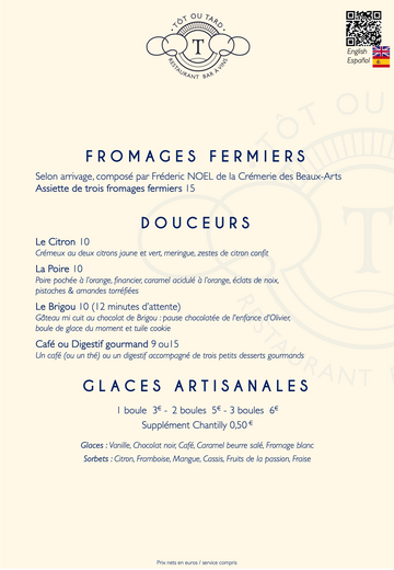 Fromages & Douceurs