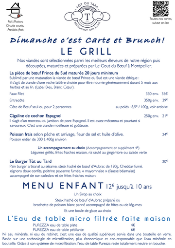 Dimanche Grill & Enfant