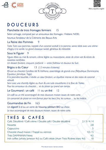 Fromages & Douceurs
