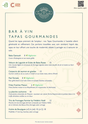 Bar à Vin & Tapas Gourmandes