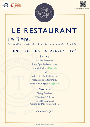 Le Menu